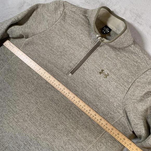 Under Armour Pullover Mens XL 1/2 Zip Sweater Fleece Lined Performance 1380271 - Picture 5 of 11
